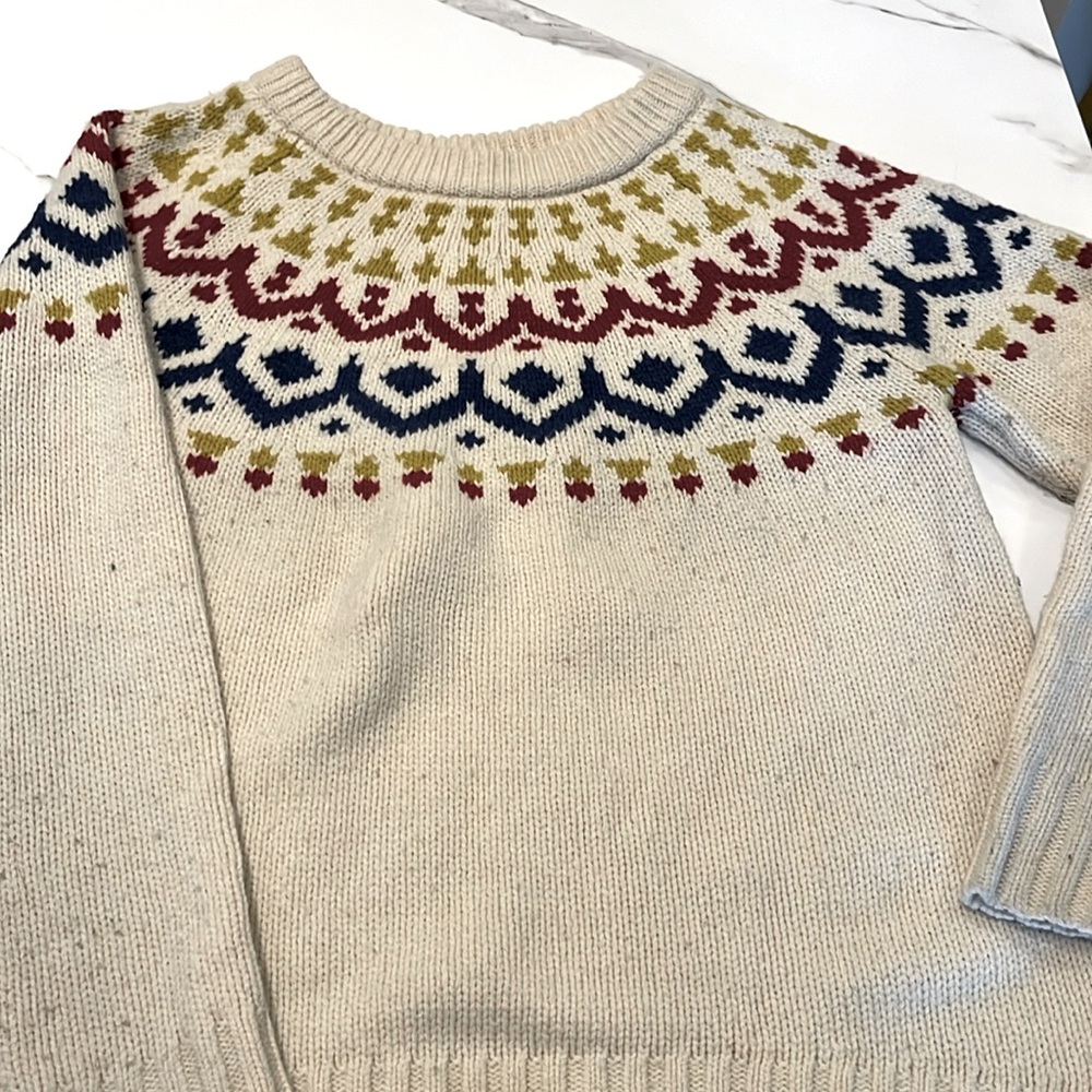 J Crew Fair Isle Sweater